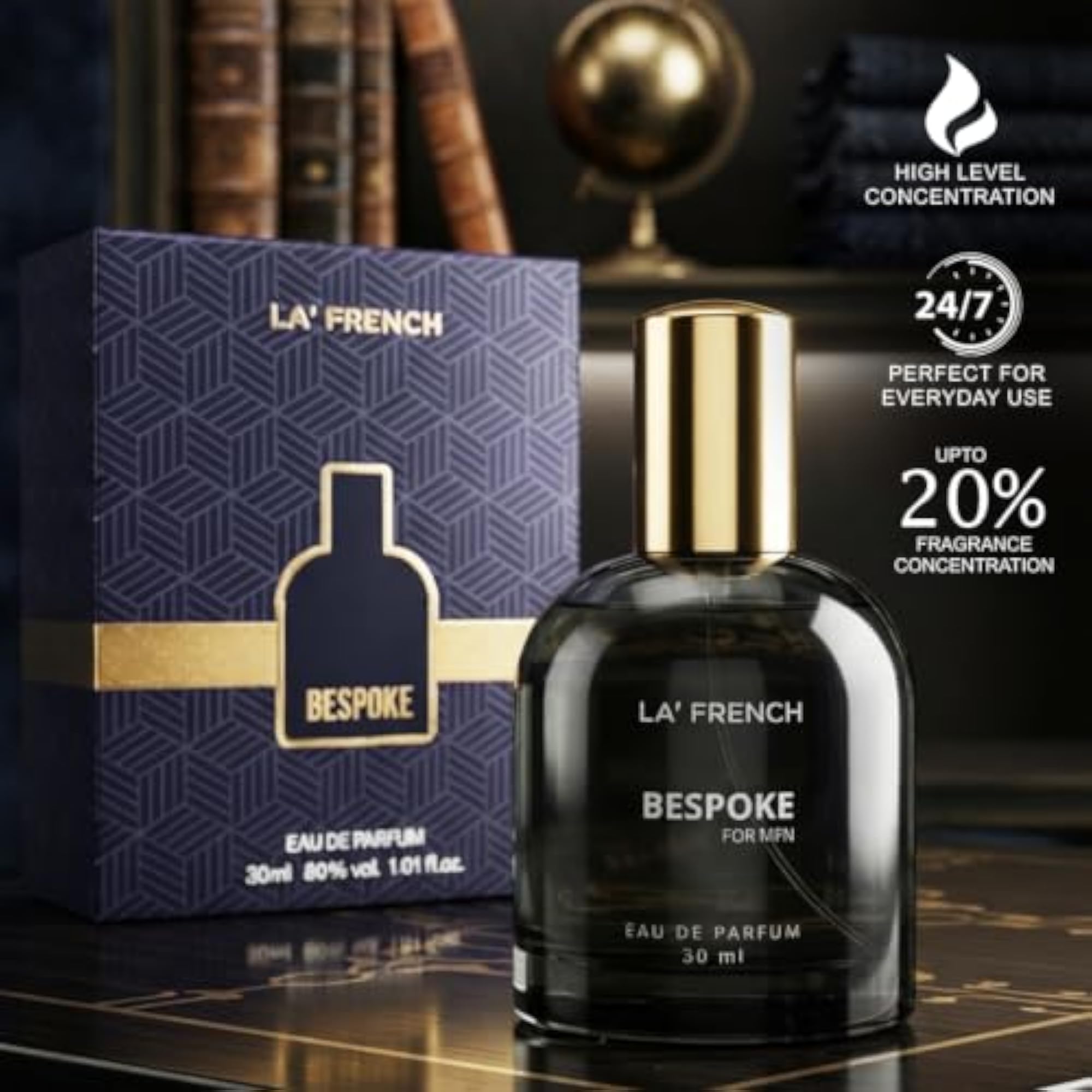 Bespoke Luxury Perfume for Men, Ideal Birthday Gift